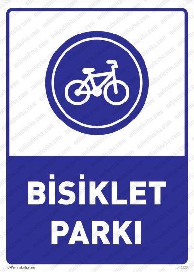 Bisiklet Parkı Levhası