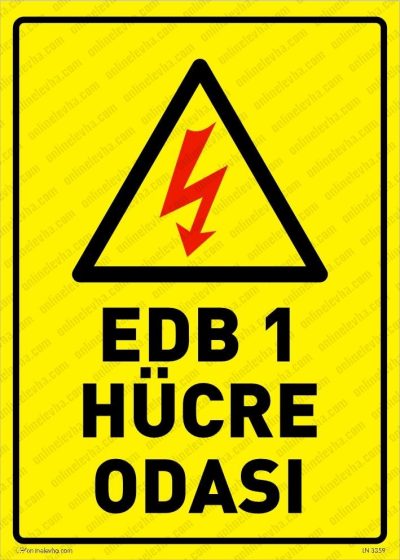 EDB Hücre Odası Levhası