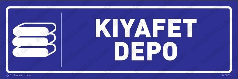 kiyafet-depo-kapi-isimligi-10 | İş Güvenlik Levhaları