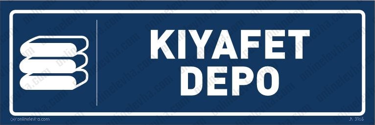 kiyafet-depo-kapi-isimligi-11 | İş Güvenlik Levhaları