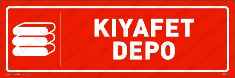 kiyafet-depo-kapi-isimligi-4 | İş Güvenlik Levhaları