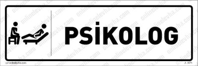 Psikolog Kapı İsimliği