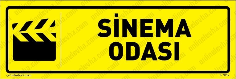 sinema-odasi-kapi-isimligi-9 | İş Güvenlik Levhaları