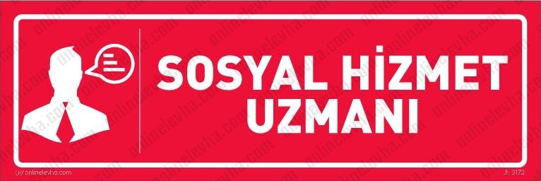 sosyal-hizmet-uzmani-isimlik-6 | İş Güvenlik Levhaları