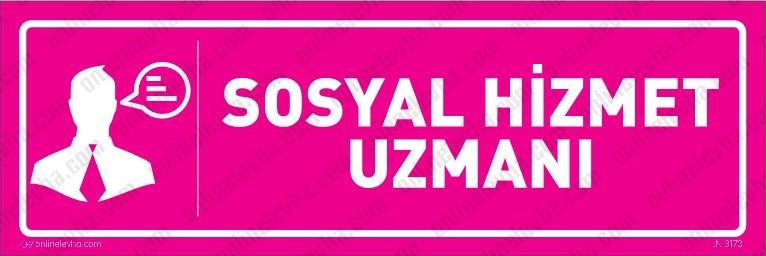 sosyal-hizmet-uzmani-isimlik-7 | İş Güvenlik Levhaları
