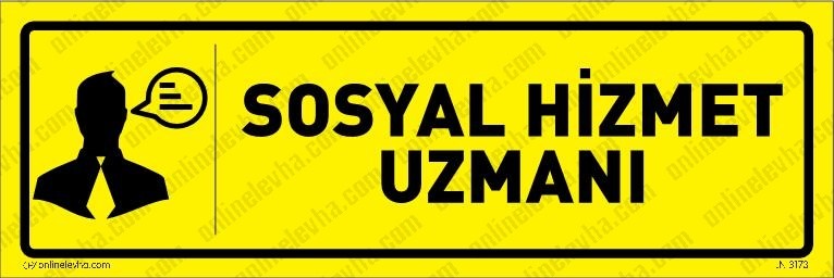 sosyal-hizmet-uzmani-isimlik-9 | İş Güvenlik Levhaları