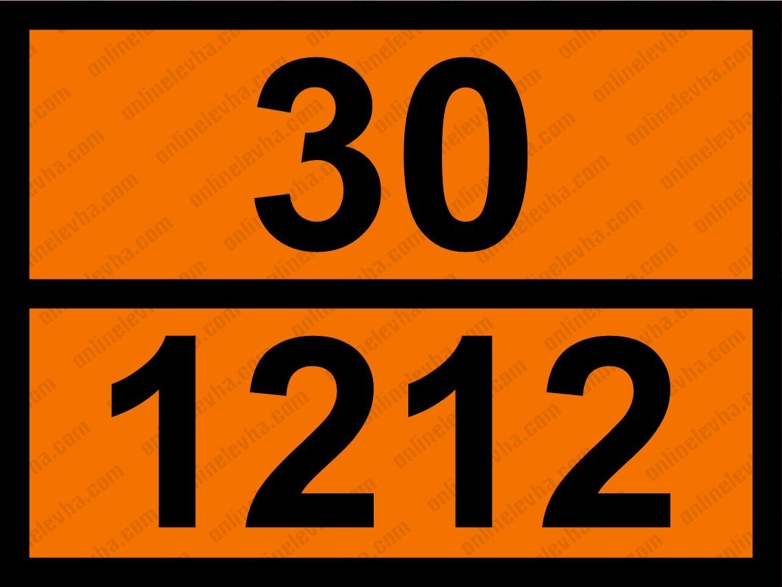 izobutanol-izobit-alkol-adr-levhasi-30-1212 | İş Güvenlik Levhaları