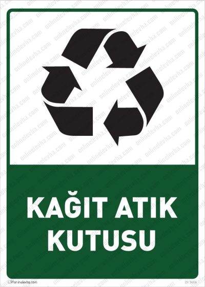 Kağıt Atık Kutusu Levhası