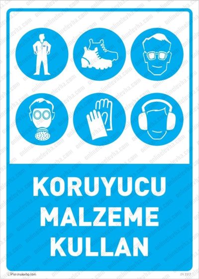 Koruyucu Malzeme Kullan Levhası