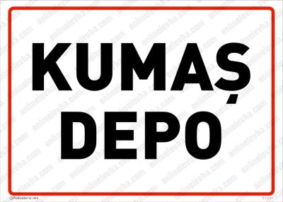Kumaş Depo Levhası