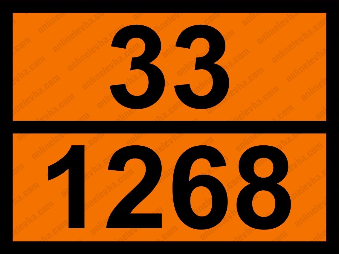 petrol-urunleri-adr-levhasi-33-1268 | İş Güvenlik Levhaları
