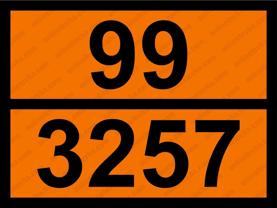yuksek-sicaklikta-sivi-adr-levhasi-99-3257 | İş Güvenlik Levhaları